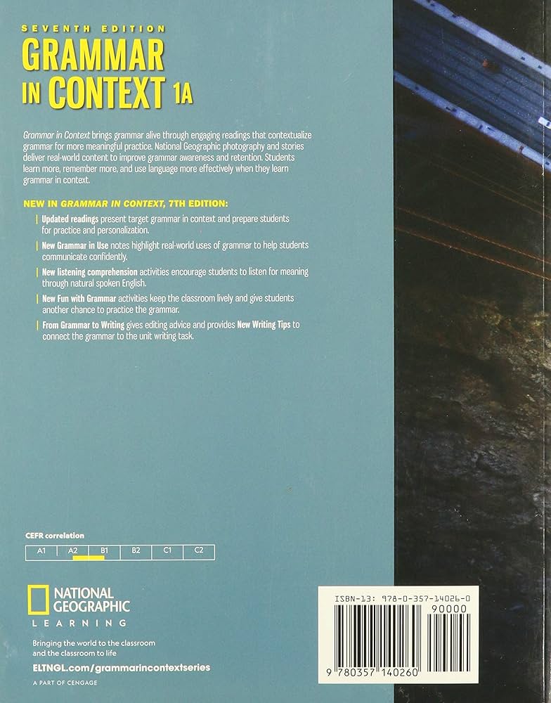 Grammar In Context 1: Split Student Book A: Elbaum, Sandra